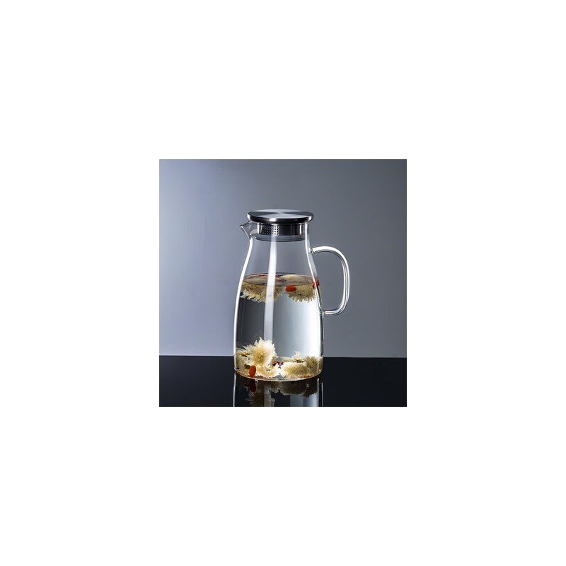 玻璃冷水壶 1.5L 带龙头