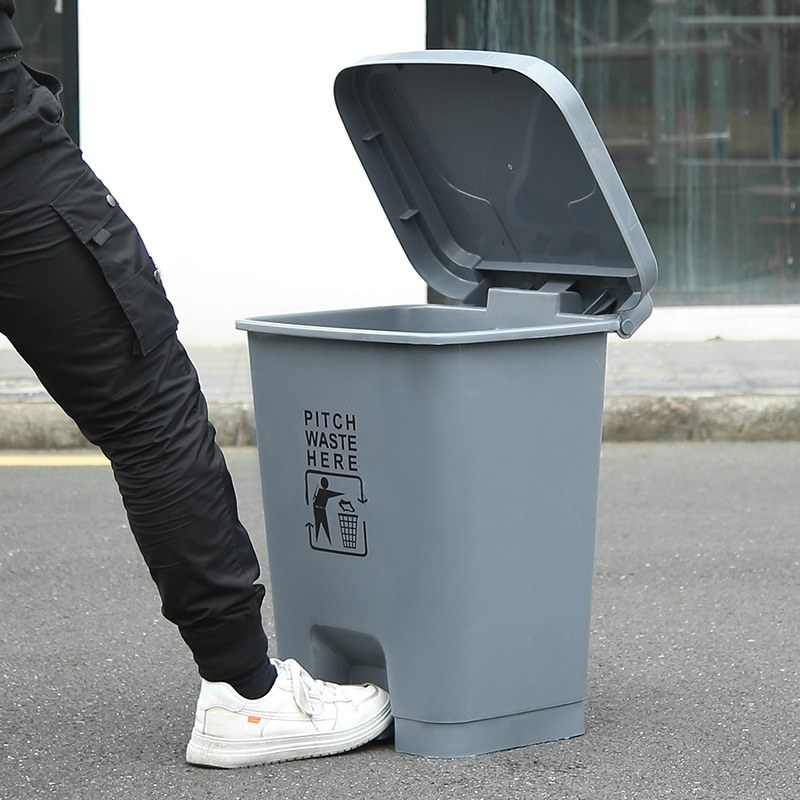 脚踏垃圾桶 厨房 12L